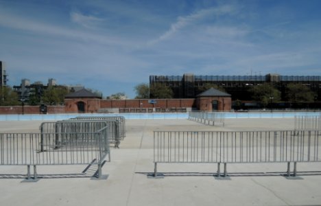 McCarren Pool empty jeh
