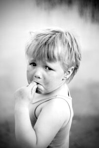 Children summer portrait
