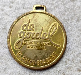 Medaille De Gordel 1990 voor
