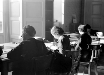 Medewerksters van het Observatorium, Bestanddeelnr 191-1390