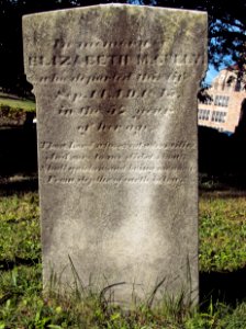 McCully (Elizabeth), St. Clair Cemetery, 2015-10-06, 01