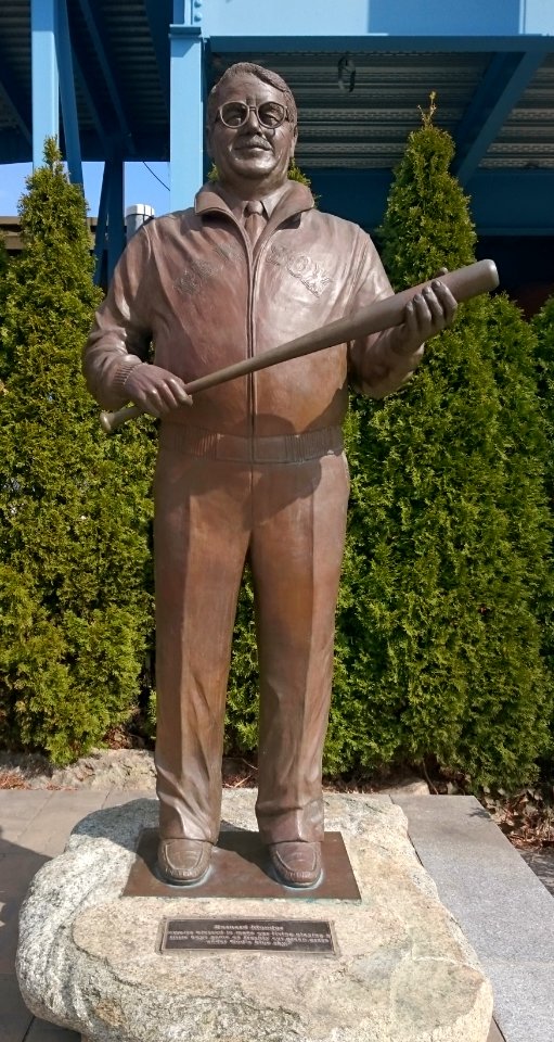 McCoy Stadium - Ben Mondor statue