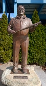 McCoy Stadium - Ben Mondor statue