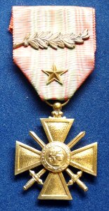 Medal at Casemate 35-3 - Marckolsheim