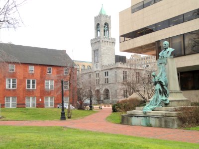 McKinley Monument by Philip Martiny - Springfield, MA - DSC03274