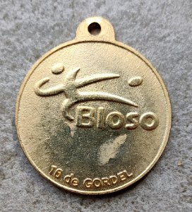 Medaille De Gordel 1996 achter