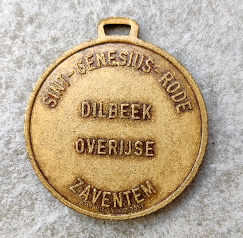 Medaille De Gordel 1991 achter