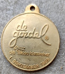 Medaille De Gordel 1996 voor
