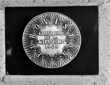 Medaille Euro Songfestival 1969, Bestanddeelnr 922-2167