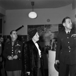 Medaille-uitreiking aan Prins Bernhard op de RAF-tentoonstelling, Bestanddeelnr 900-9890