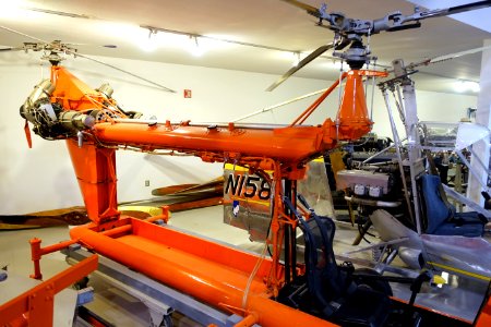 Med-Evac Helicopter Type DHT-20, Del Mar Engineering, 1968 - Hiller Aviation Museum - San Carlos, California - DSC03039