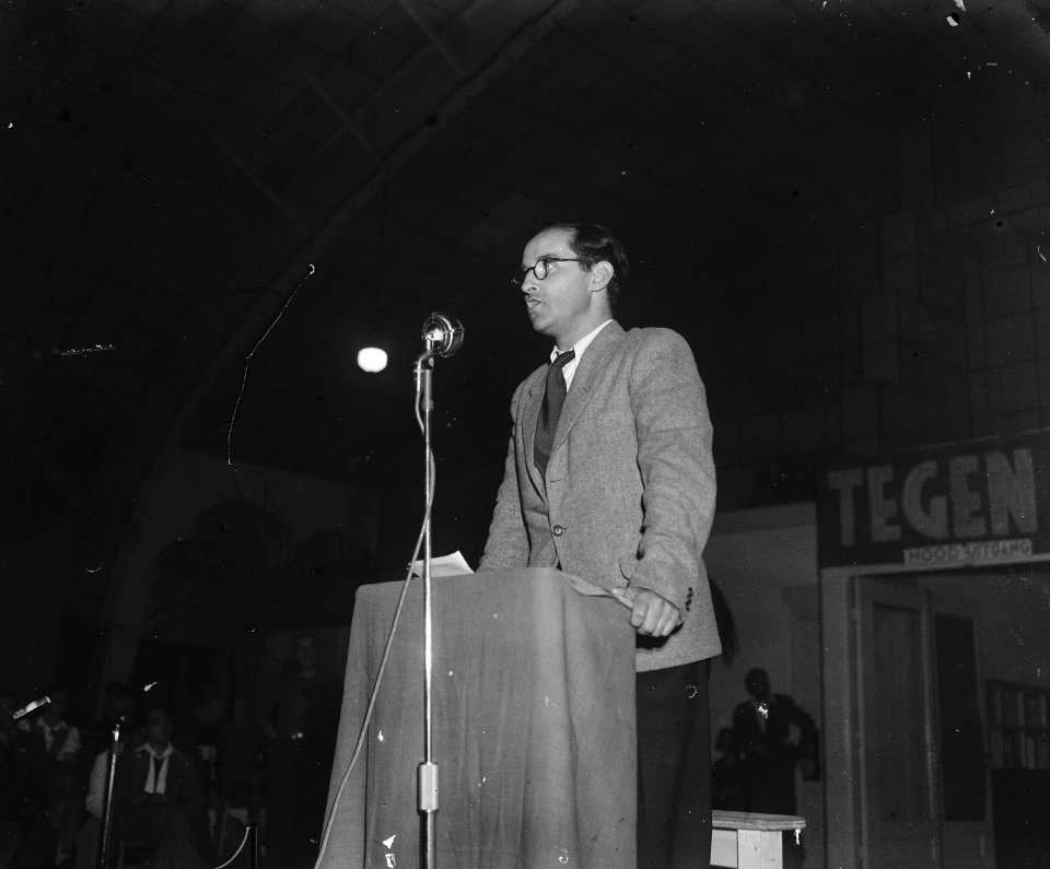 Meeting Vereniging Nederland-Indonesië in de RAI te Amsterdam. Toespraak van een, Bestanddeelnr 902-2251