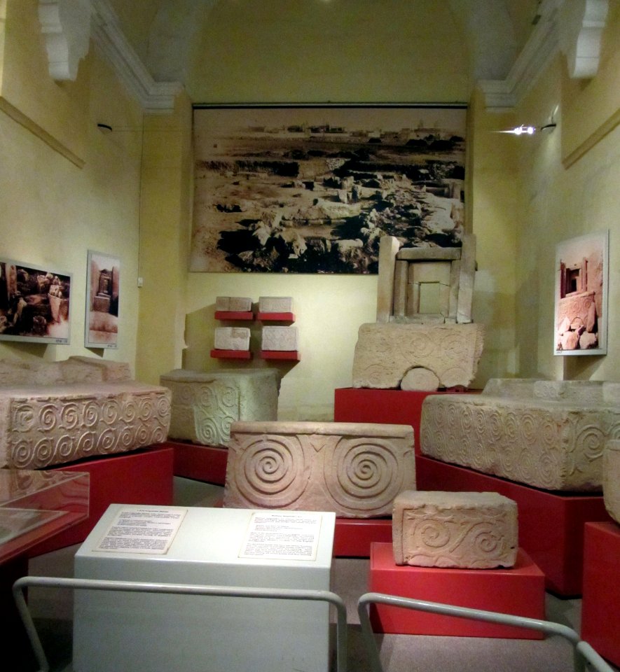 Megalith-Tempel Valletta Malta National Museum of Archaeology