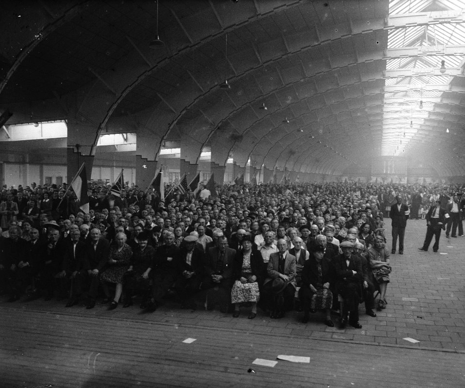 Meeting Vereniging Nederland-Indonesië in de RAI te Amsterdam. Overzicht, Bestanddeelnr 902-2276