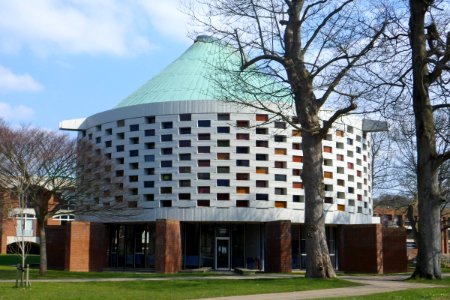 Meeting House, University of Sussex, Falmer (NHLE Code 1381048) (April 2013) (1)