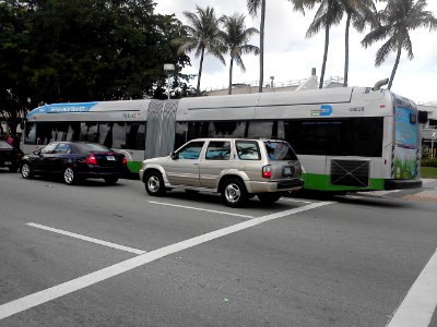MDT articulated hybrid bus