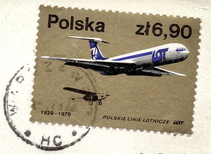 Ink envelope travel photo