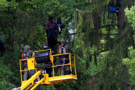 Maulbach forest blockades and protests 2020-10-06 41