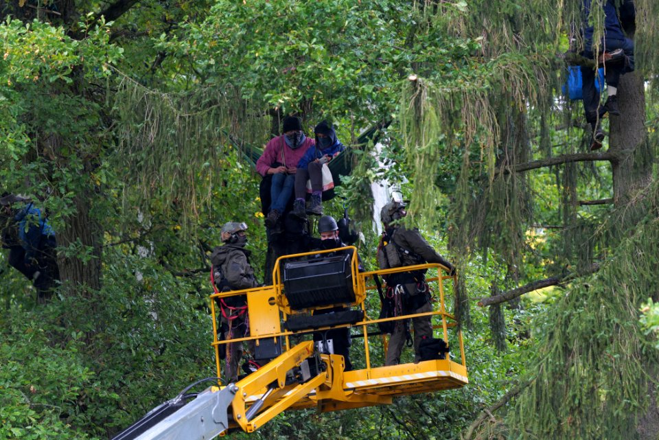 Maulbach forest blockades and protests 2020-10-06 44
