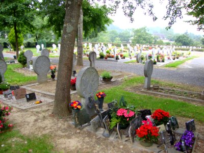 Mauléon-Licharre (Pyr-Atl, Fr) nouveau grand cimetière dit paysagiste