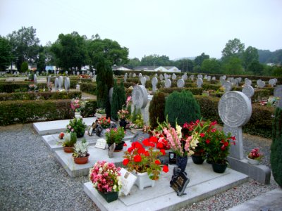Mauléon-Licharre (Pyr-Atl, Fr) Le nouveau grand cimetière paysagiste