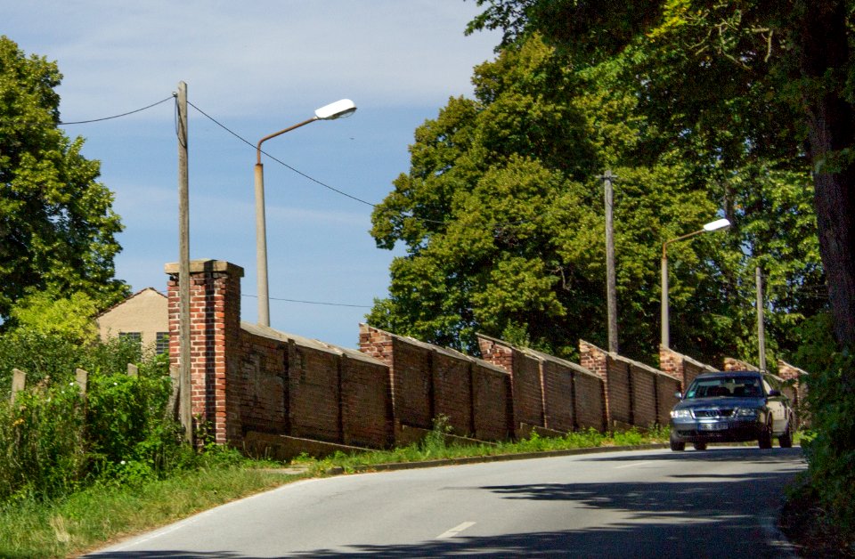 Mauer Kastanienallee Görlitz
