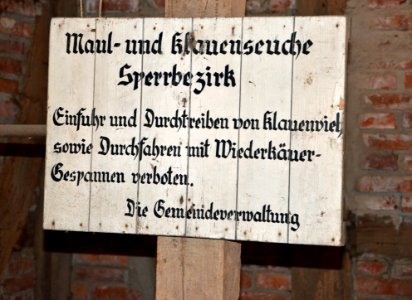 Maul und Klauenseuche