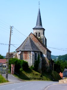 Matringhem (Pas-de-Calais, Fr) église Saint-Omer