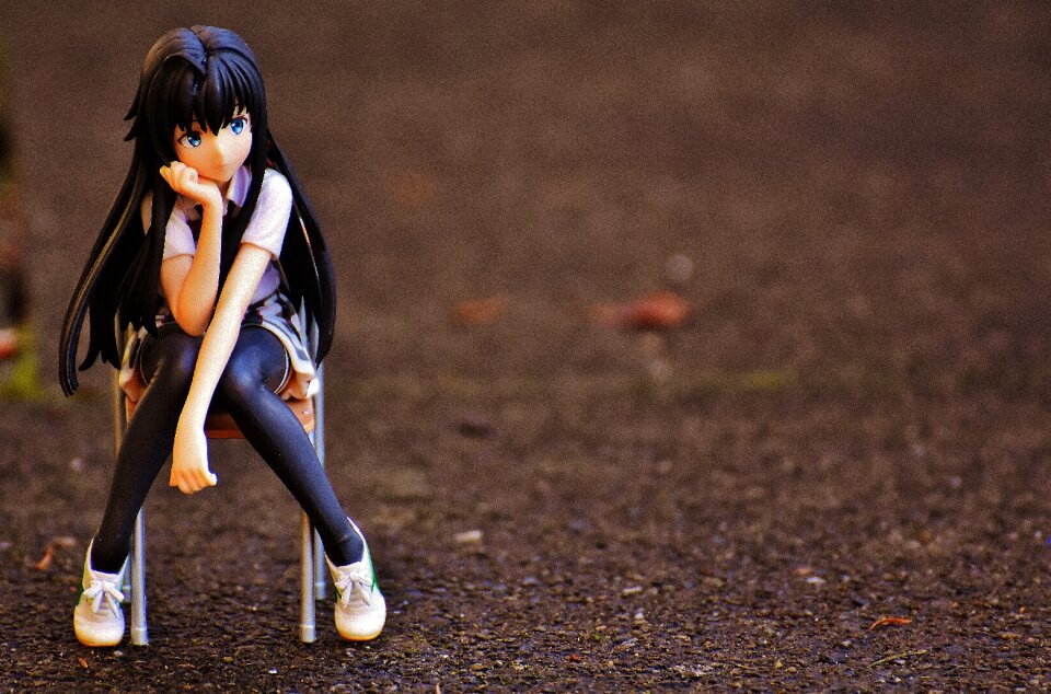 Sit thoughtful anime