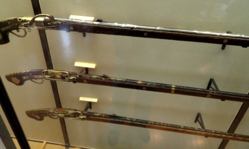 Match-lock muskets, Japan - George Walter Vincent Smith Art Museum - DSC03611