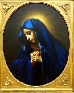 Mater Dolorosa by Carlo Dolci, c. 1655, oil on canvas - National Museum of Western Art, Tokyo - DSC08191