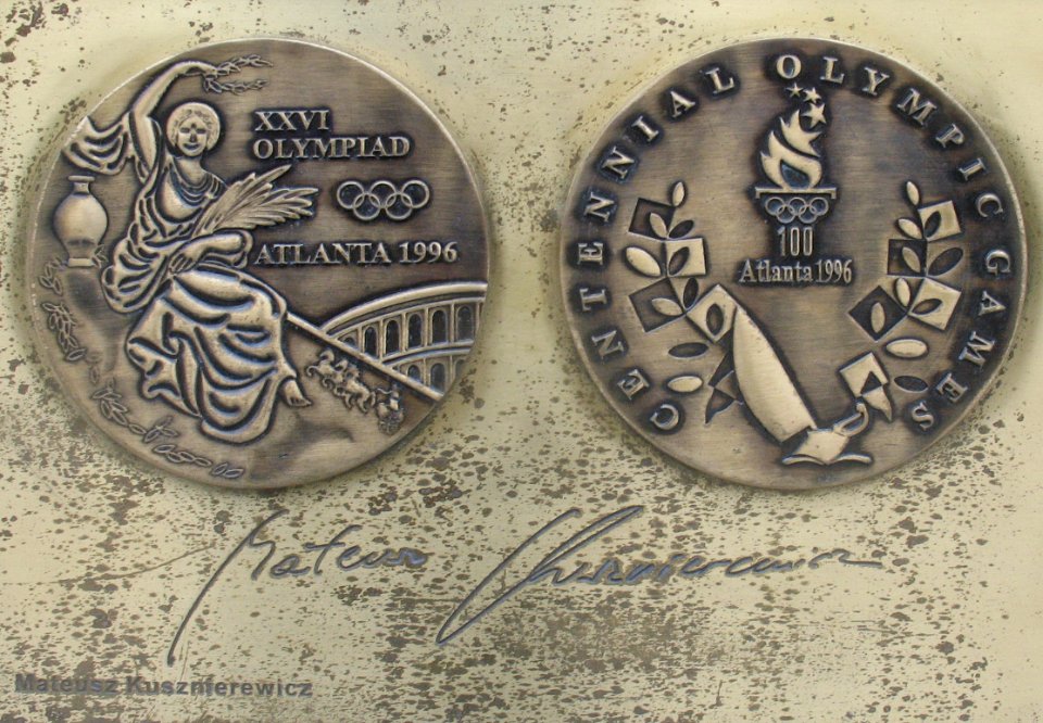 Mateusz Kusznierewicz medal & autograph