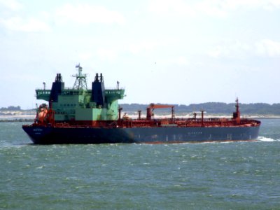 Mastera p22 approaching Port of Rotterdam, Holland 20-Jun-2007