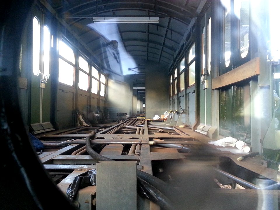 Materieel 36 Interieur Spoorwegmuseum Utrecht