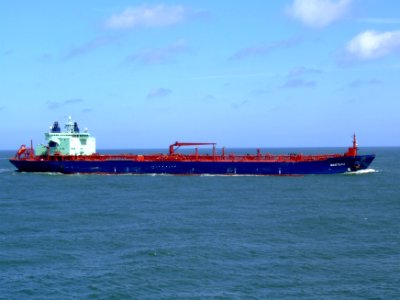 Mastera p11 approaching Port of Rotterdam, Holland 20-Jun-2007