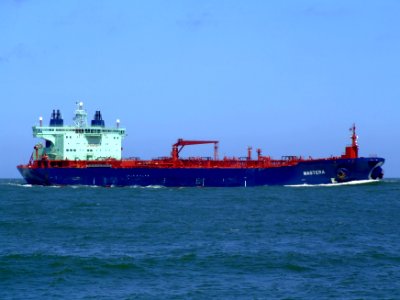 Mastera p06 approaching Port of Rotterdam, Holland 20-Jun-2007
