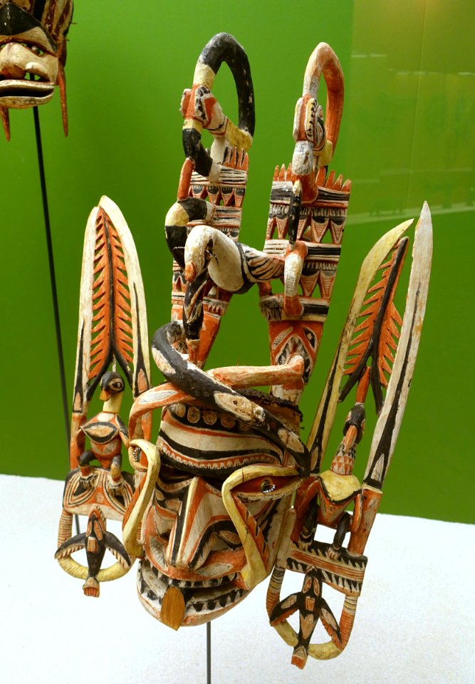Matua mask, New Ireland, 1903 - Südseeabteilung - Ethnological Museum, Berlin - DSC01019