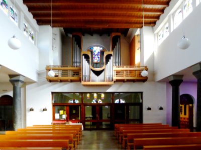 Mater Dolorosa (Berlin-Lankwitz) Orgelempore