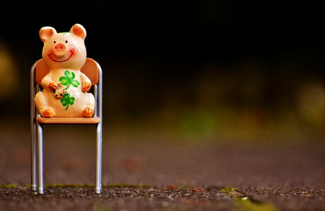 Lucky charm funny chair