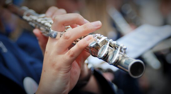 Hand musician musical instrument photo