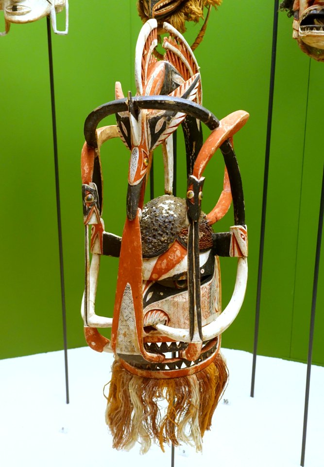 Matua mask, New Ireland, 1898 - Südseeabteilung - Ethnological Museum, Berlin - DSC01021