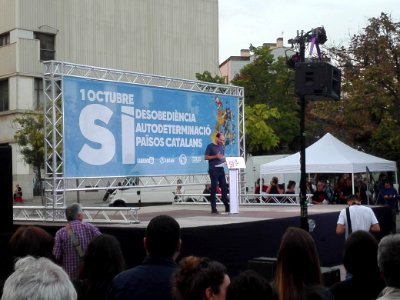 Maties Serracant campaign referendum 1-O 2017 Sabadell