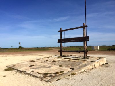 Matagorda island sign 1