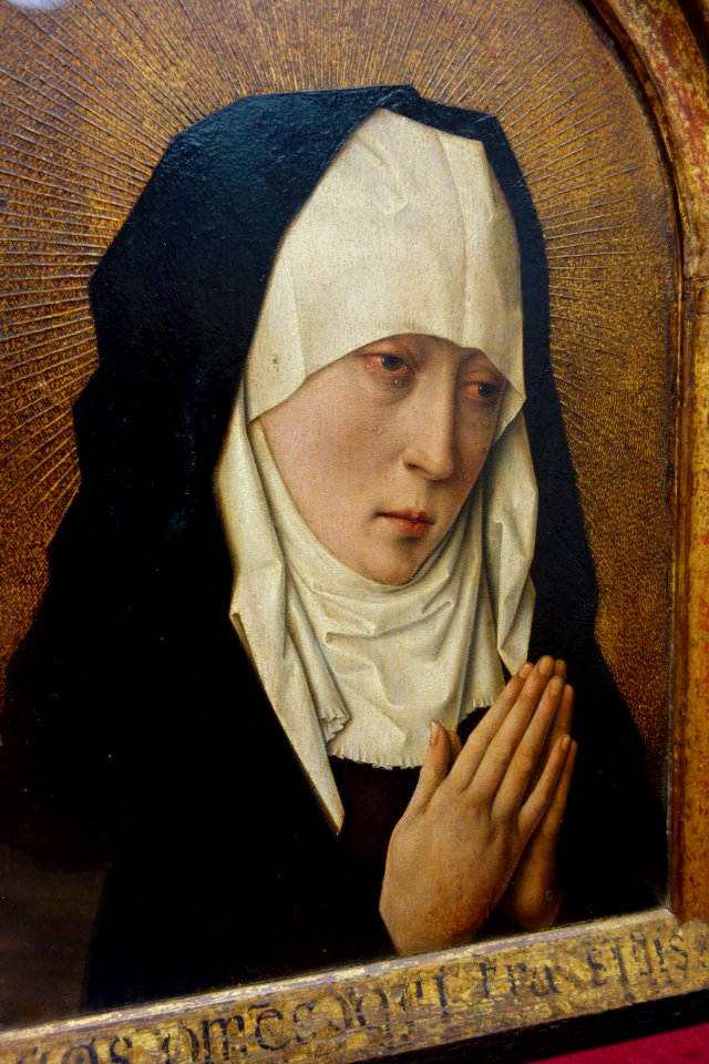 Mater Dolorosa by Dirk Bouts (follower of), 1450-1500, oil on panel - National Museum of Western Art, Tokyo - DSC08077