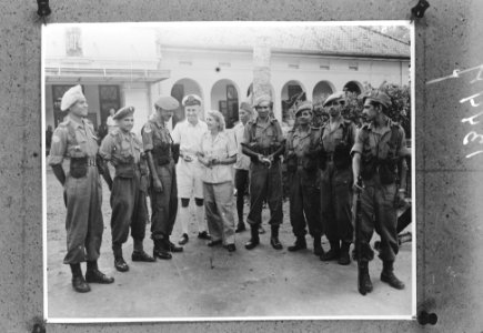 Mater dela Rosa Hospitaal te Batavia. Militairen, Bestanddeelnr 901-3447