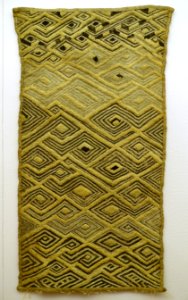 Mat, Shoowa-Kuba, raffia - Linden-Museum - Stuttgart, Germany - DSC03915