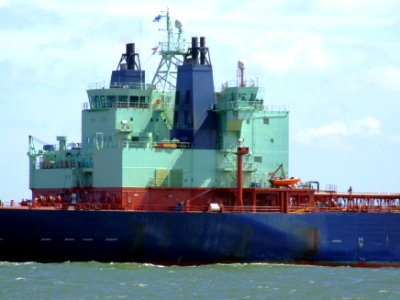 Mastera p18 approaching Port of Rotterdam, Holland 20-Jun-2007