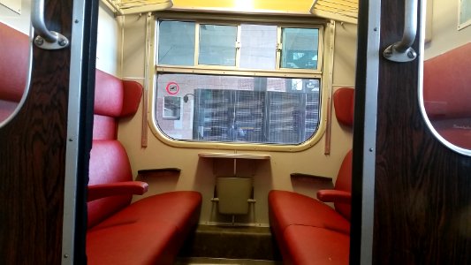 Mat '54 Interieur Treinstel 766 Coupé 2e klasse