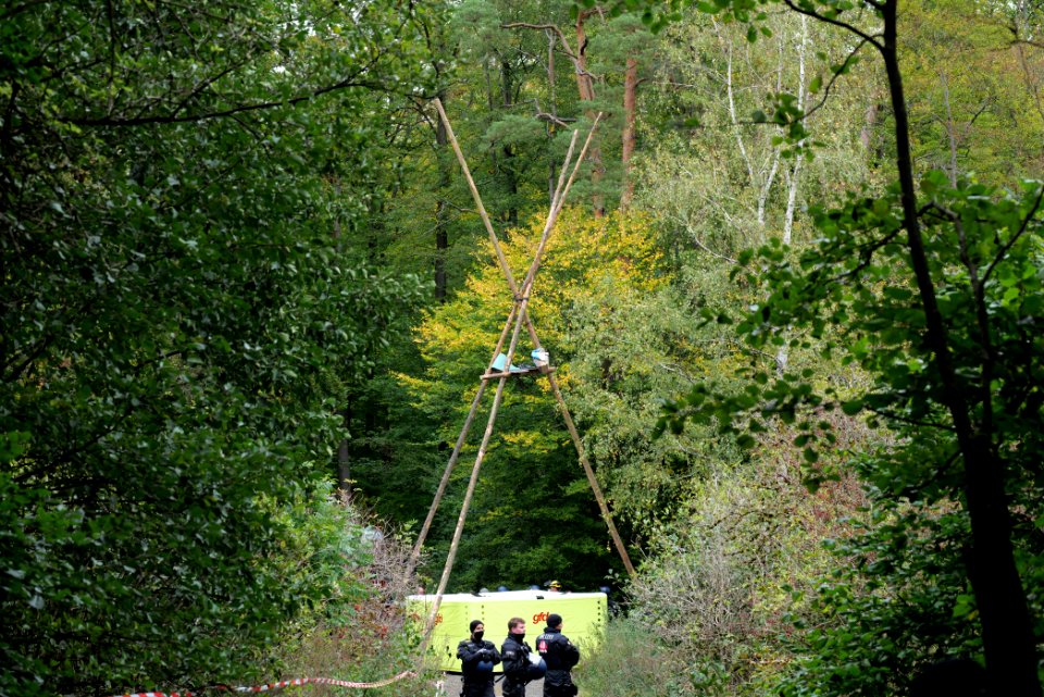 Maulbach forest blockades and protests 2020-10-05 62