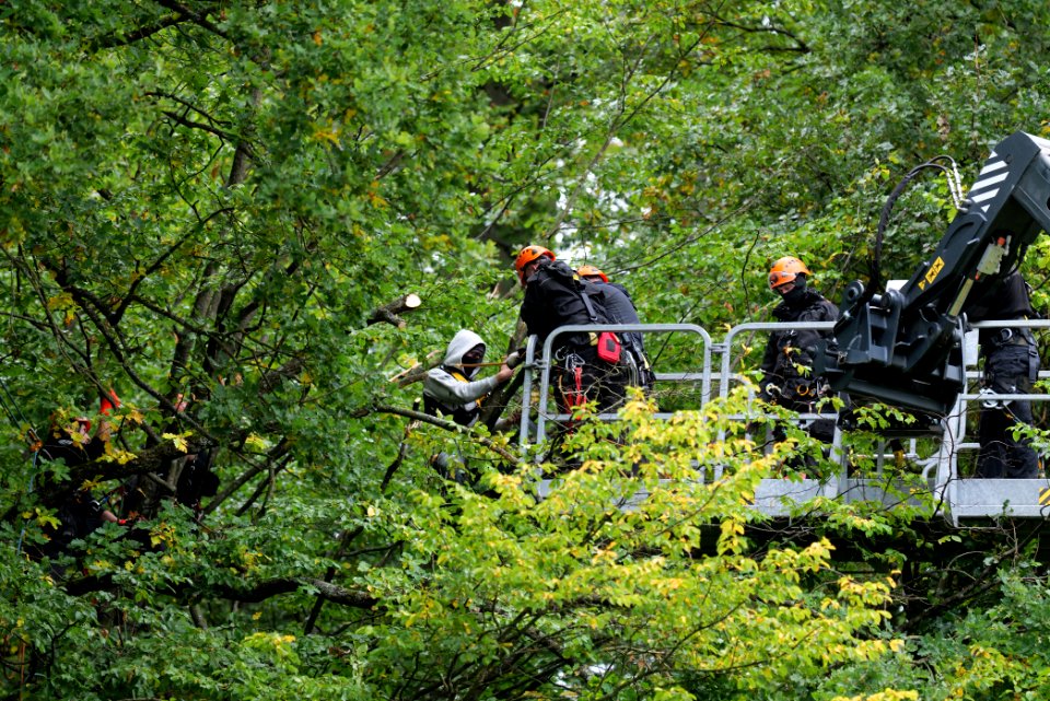 Maulbach forest blockades and protests 2020-10-05 99